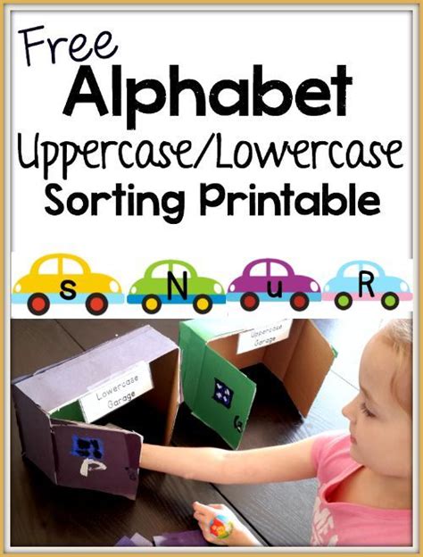 Free Alphabet Sorting Activity For Uppercase And Lowercase Letters