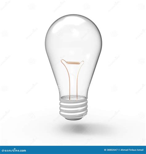 Light Bulb Plain Stock Illustration Image 38802647