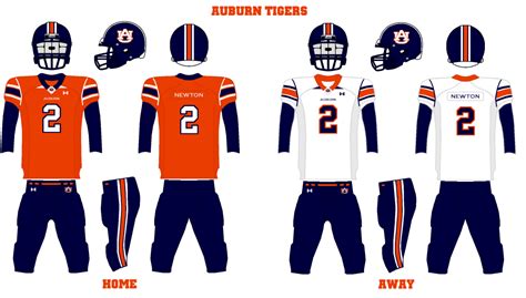 Auburn Tigers Football Uniforms New Look
