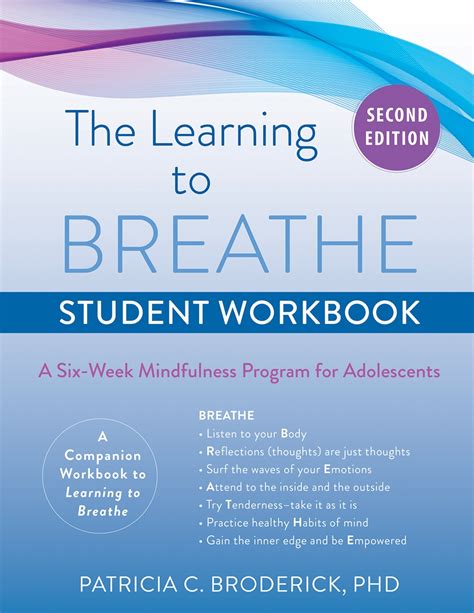 The Learning To Breathe Student Workbook By Patricia C Broderick