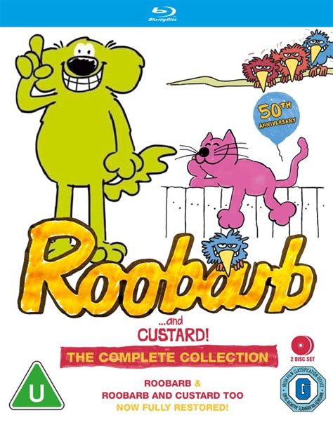 Roobarb And Custard The Complete Collection Blu Ray Free Shipping
