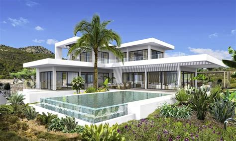 Villa De Luxe Moderne Neuve Avec Vue Sur Mer à Vendre Marbella Benahavis