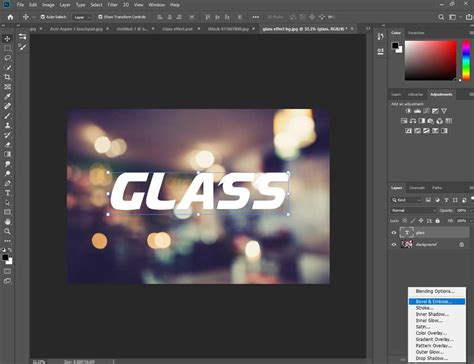 How To Create A Glass Effect In Photoshop Tech Advisor