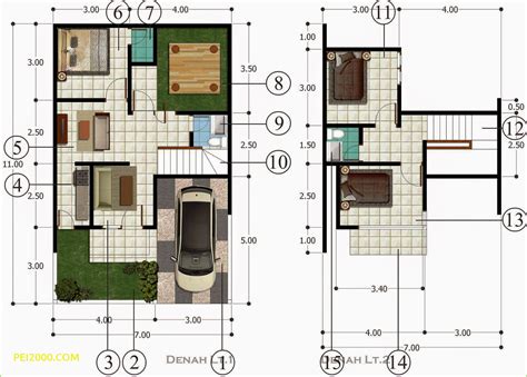 Denah rumah type rumah minimalis type 36 ada yang model 1 lantai atau 2 lantai. 35+ Kumpulan Desain Rumah Type 120 2 Lantai Terkini | Expo Desain Rumah