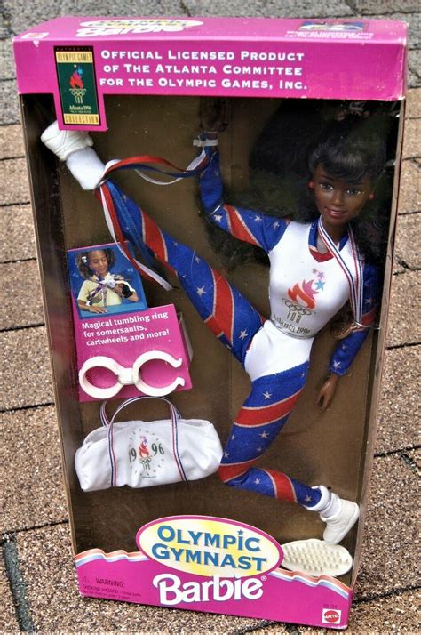 Olympic Gymnast Barbie Atlanta 1996 Nib 3938413960