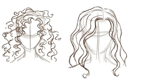 How To Draw Hair Curly Hair Drawing Anime Hair My Xxx Hot Girl