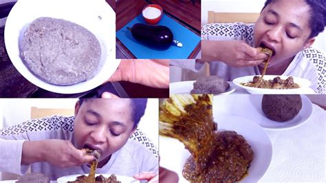 Due to de high demand in fufu, big restaurants and hotels all dey serve fufu on dema menu. Cook & Eat With ME | Mukbang Nigerian Food Cooking ...