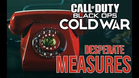 Call Of Duty Black Ops Cold War 6 Desperate Measures No