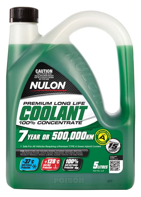 Nulon Long Life Concentrate Coolant 5 Litre