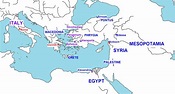 Map of second century Christianities – Vridar