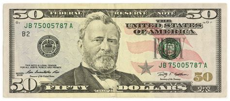 50 Dollar Bill Printable