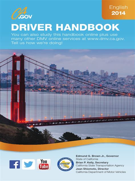 California Drivers Handbook 2014 Pdf