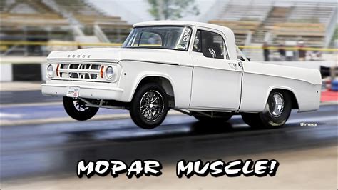Mopar Muscle Bb Chrysler Powered 69 Dodge D100 Pickup Street Legal