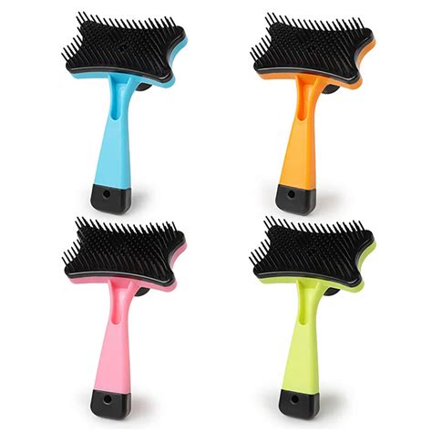 Pet Dog Cat Grooming Comb Stainless Steel Hair Fur Shedding Brush