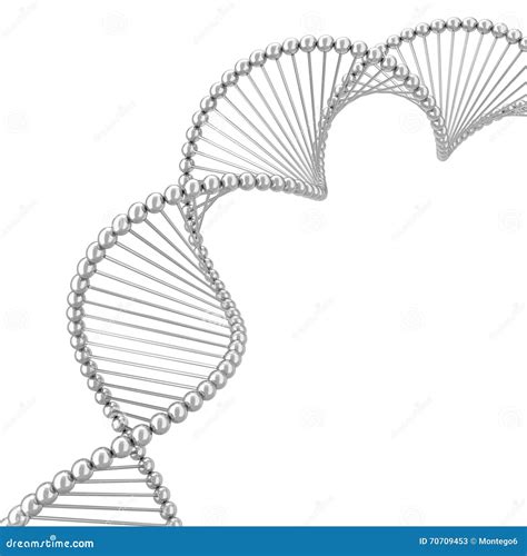 Dna Spiral Stock Illustration Illustration Of Biotech 70709453
