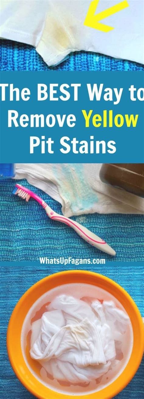 Armpit Stains Remove Pit Stain Sweat Stains Yellow Sweat Stains