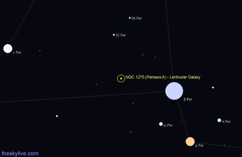 Ngc 1275 Perseus A Lenticular Galaxy In Perseus