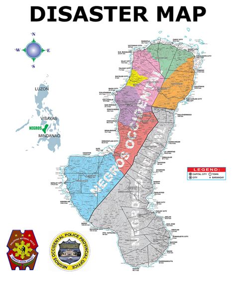 Disaster Map Negros Occidental Police Provincial Office