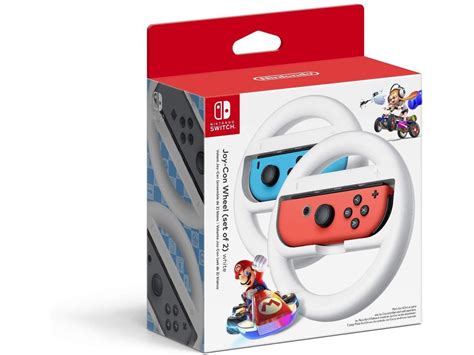 Nintendo Switch Super Mario Kart 8 Deluxe Bundle Red And Blue Joy Con