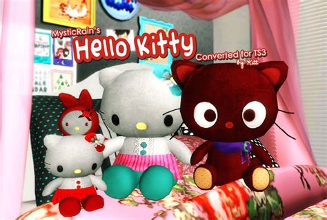 Simply Kitsch Hello Kitty Hello Kitty Toys Sims 4 Collections