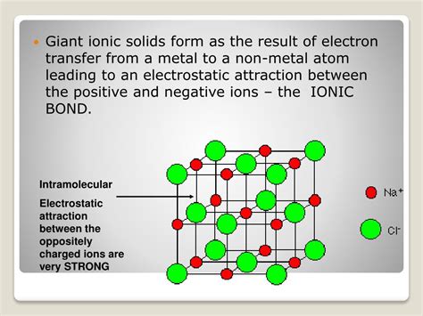 Ppt 45 Physical Properties Of Giant Ionic Compounds Powerpoint