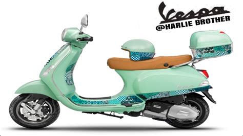 Vespa Batik Special Edition Apa Keistimewaanya Yang Membedakannya Dengan Harga 40 Jutaan Youtube