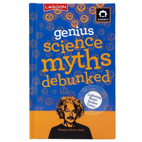 Einstein Genius Science Myths Debunked Book Fun Fact Trivia Kids