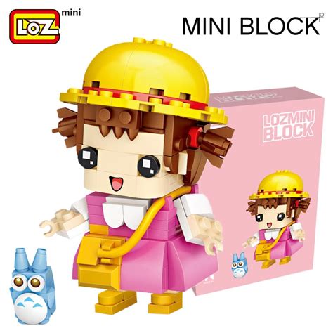 Loz 1463 1467 Totoro And Disney Character Loz Mini Blocks