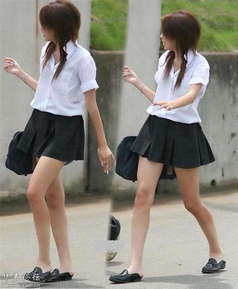 日本女高中生裙子最短的地方记录被刷新了？！现在是 华声论坛