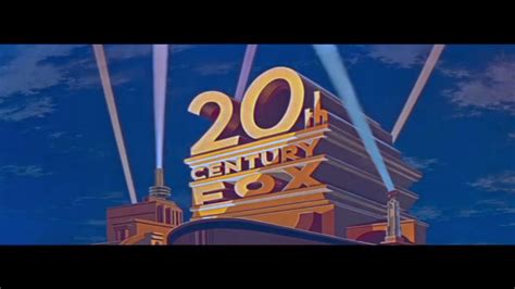 20th Century Fox Cinemascope Production Logo 1954 1967 Youtube