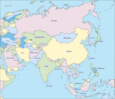 Countries With Longest Land Borders And Most Neighbouring Countries