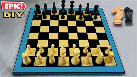 How To Make Chess Board How To Make Chess Making Chess Board Diy