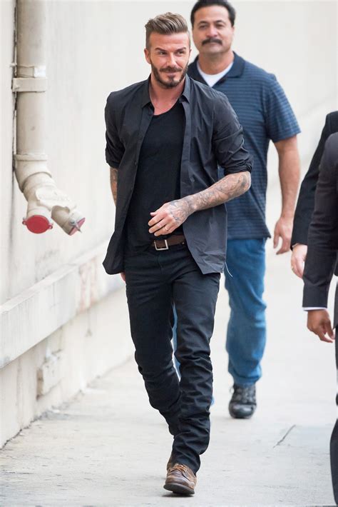 The David Beckham Look Book Photos Gq David Beckham Style Style Icon Man Style Got The Look