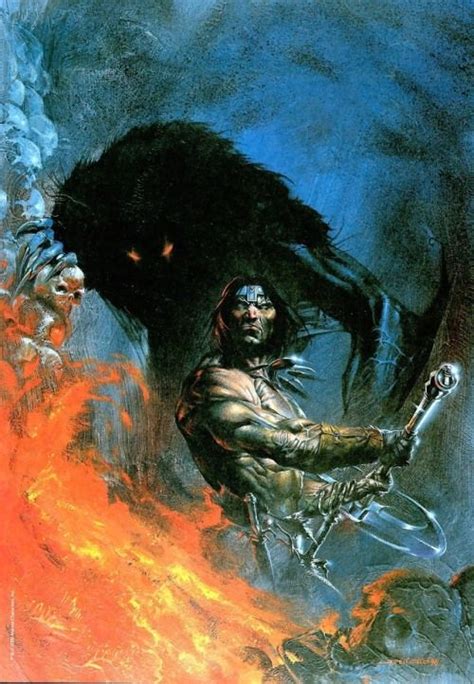 Gabriele Dellotto Conan The Barbarian Dark Fantasy Art Barbarian