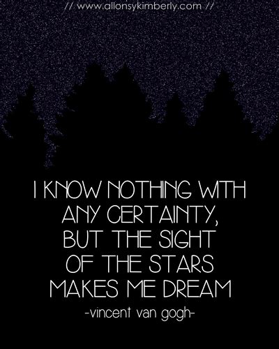 Van Gogh Quotes Stars Quotesgram