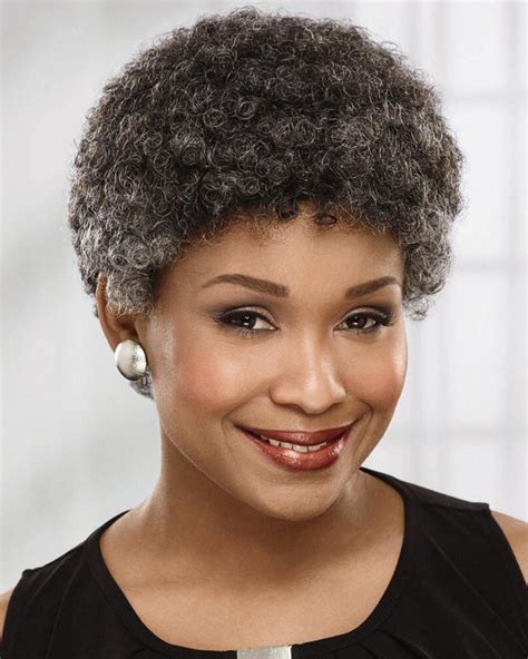 Fabulous Short Afro Wig Full Of Volume And Tight Natural Curls Pixie