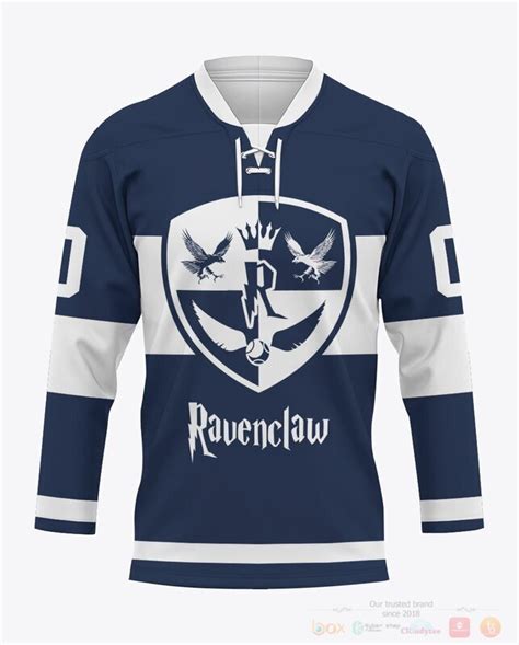 Harry Potter Ravenclaw Custom Name And Number Hockey Jersey