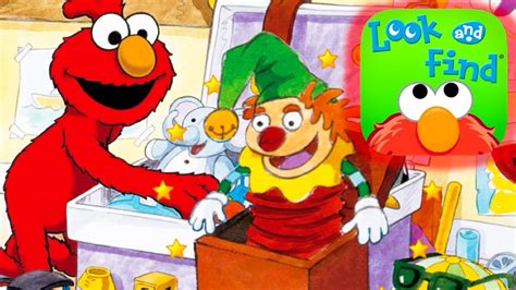 Sesame Street Look And Find Elmo Interactive Games App For Kids