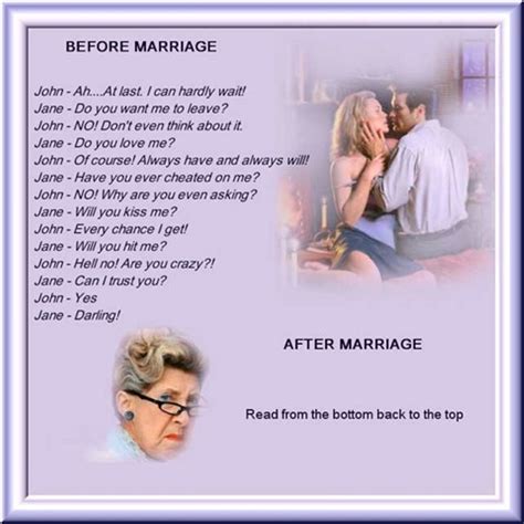 Before Marriage After Marriage Wedding Quotes Funny Marriage Jokes Marriage Humor