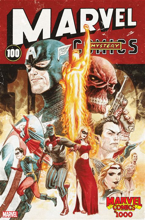 Marvel Comics 1000 Kaare Andrews Decade Variant Legacy Comics And