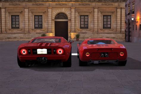 Ford Gt 05 And Ford Gt40 Mark I 66 By Lubeify200 On Deviantart