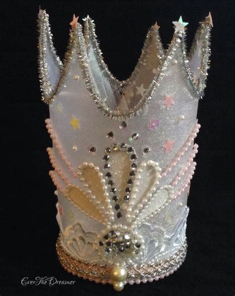 Glittering Glinda Crown Handmade Wizard Of Oz By Everthedream