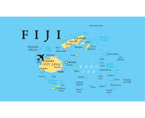 Maps Of Fiji Collection Of Maps Of Fiji Oceania Mapsland Maps