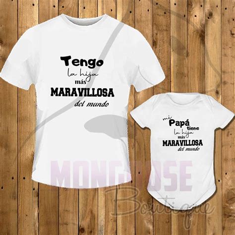 Camisetas Papá E Hijo La Hija Más Maravillosa Del Mundo Mongoose