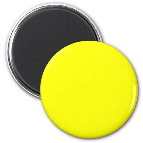 Yellow Round Fridge Magnet Wedding Magnet Photo Magnets Custom