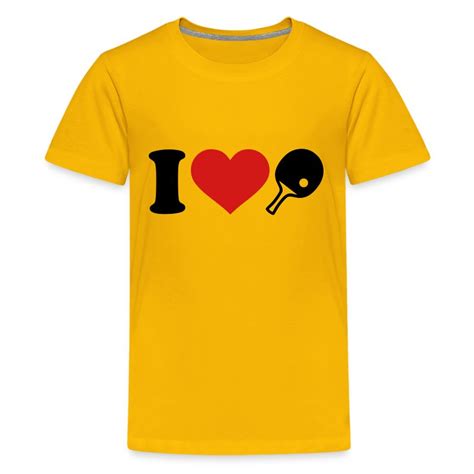 I Love Ping Pong T Shirt Spreadshirt