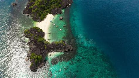 Caramoan Islands Camarines Sur Philippines Stock Image Image Of Coastline Beach