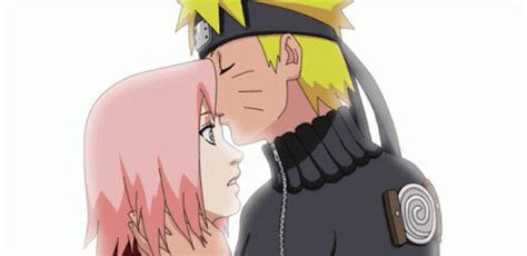 Naruto Kisses Sakura Haruno Gif Gifdb Com