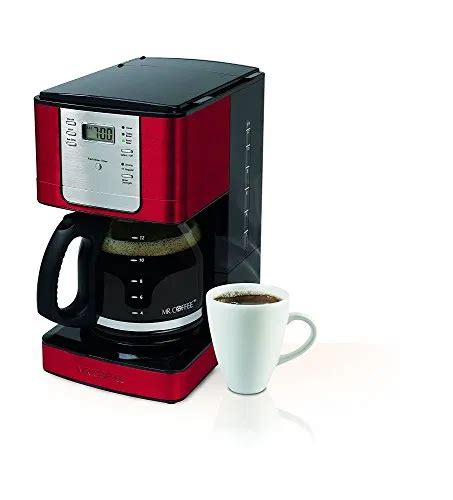 Mr Coffee Advanced Brew 12 Cup Programmable Coffee Maker Red Sale