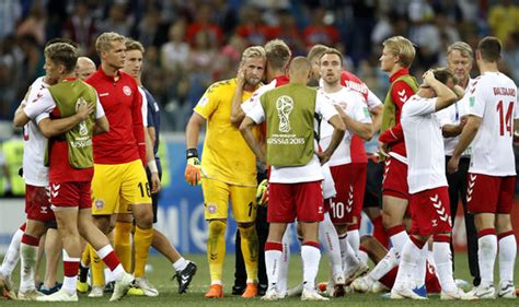 world cup result croatia beat denmark on penalties despite kasper schmeichel heroics football